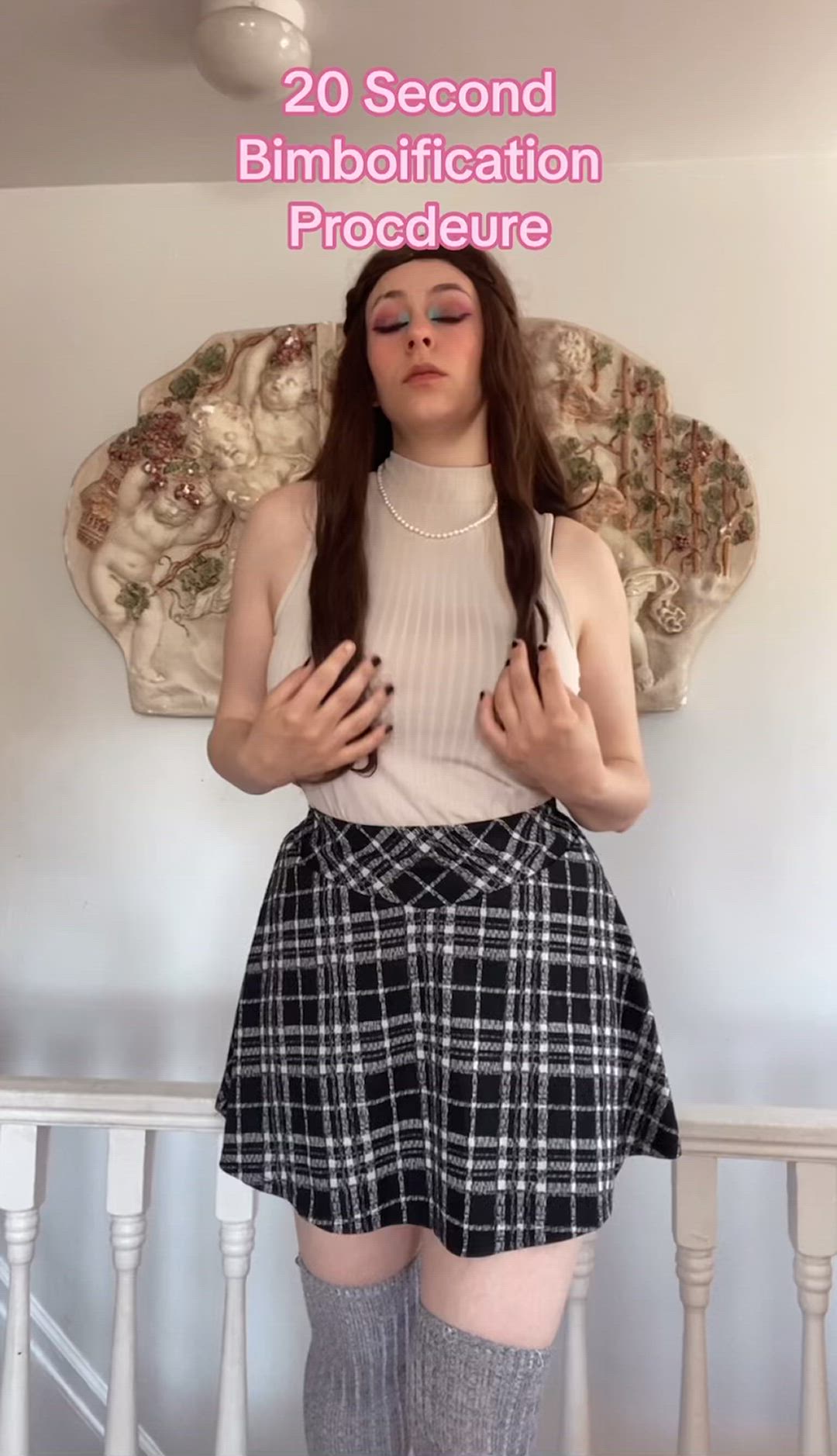 Bimbo, Bimbofication, Caption, Clit Rubbing, Hypno, Hypnosis