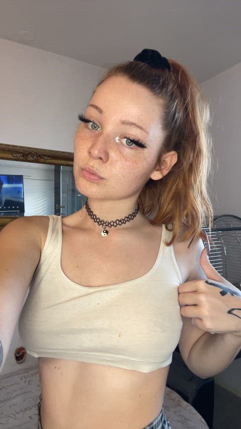 My nipples are literally pointing at the sky