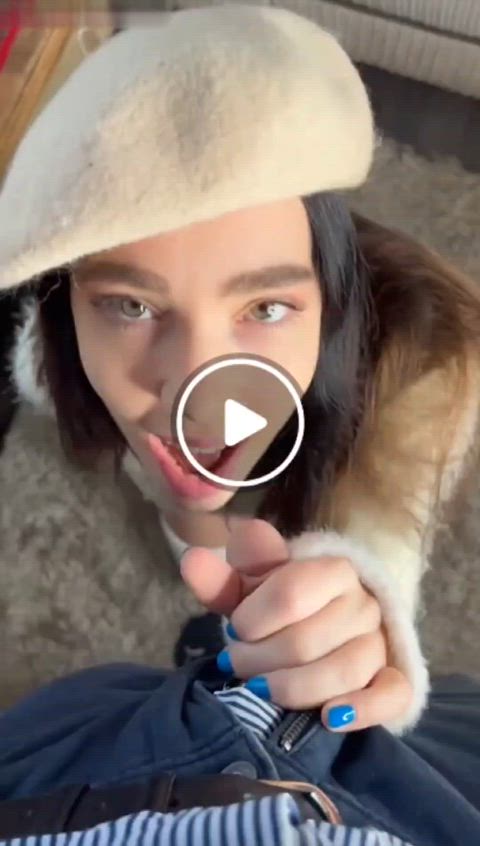 I love her little baret