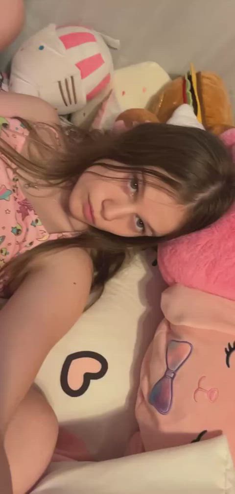 Your little doll is showing her kitty