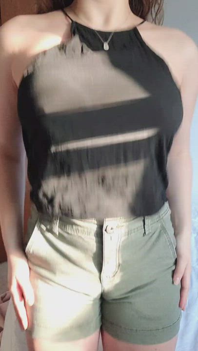 18 Years Old Amateur Big Tits Boobs Bouncing Tits College Teen Titty Drop Porn GIF by lamsinka89