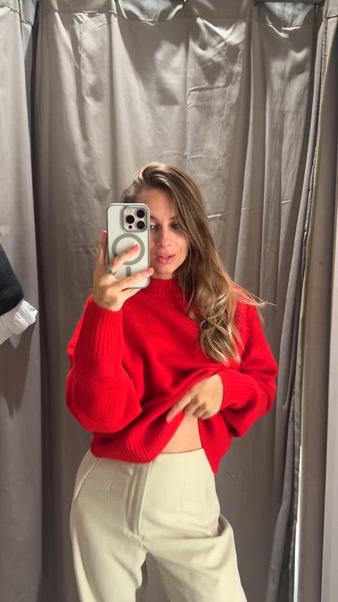 Will you join me in the fitting room?