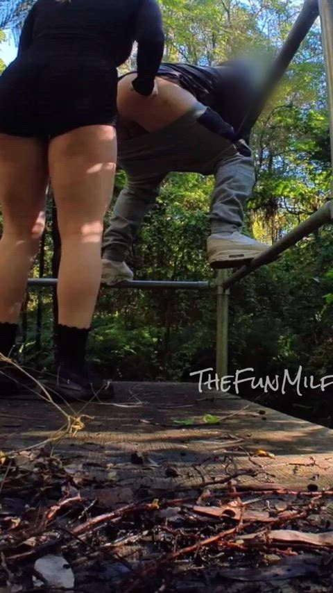 Public Rimjob Rimming r/CaughtPublic Porn GIF by thefunmilf