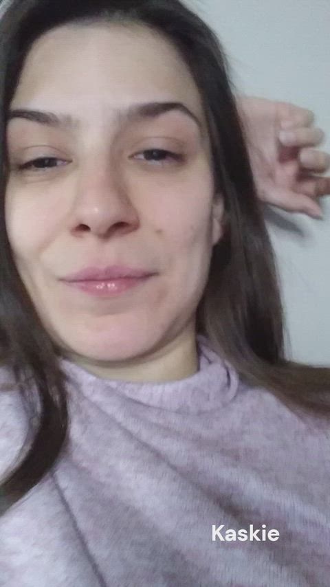 Brunette CamSoda Dildo Hairy Hairy Pussy Homemade Masturbating NSFW Pussy Solo Porn GIF by camsoda