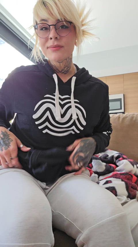 Come nibble on my nipples.