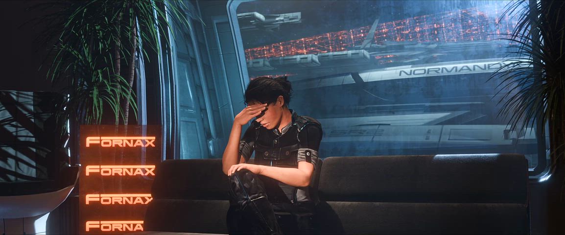 Ashley and Geth have a chat (Mept44)