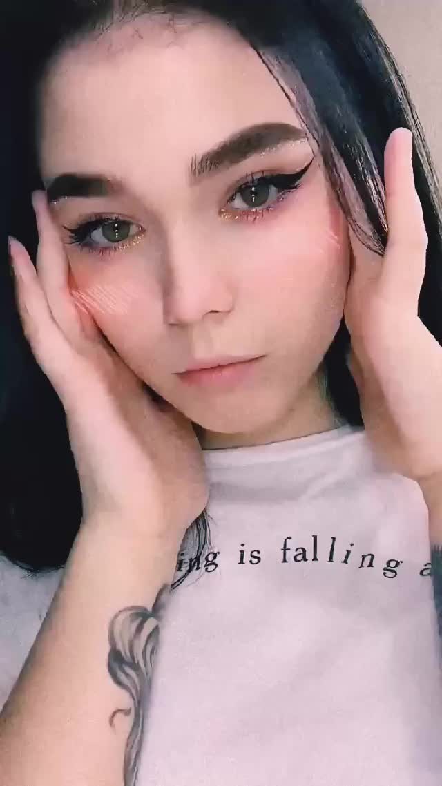 Pale skin , beautiful eyes
