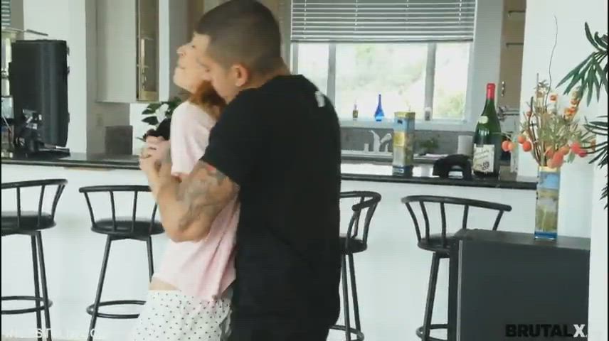 Sister argues with Brother over cars keys by BrutalX starring Kylie Nicole a.k.a Kaylee Haze