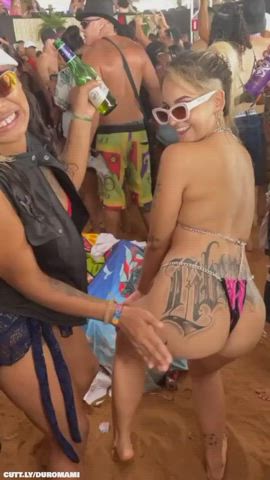 Amateur Ass Bikini Compilation Dancing Festival Petite Public Teen Porn GIF by duromami