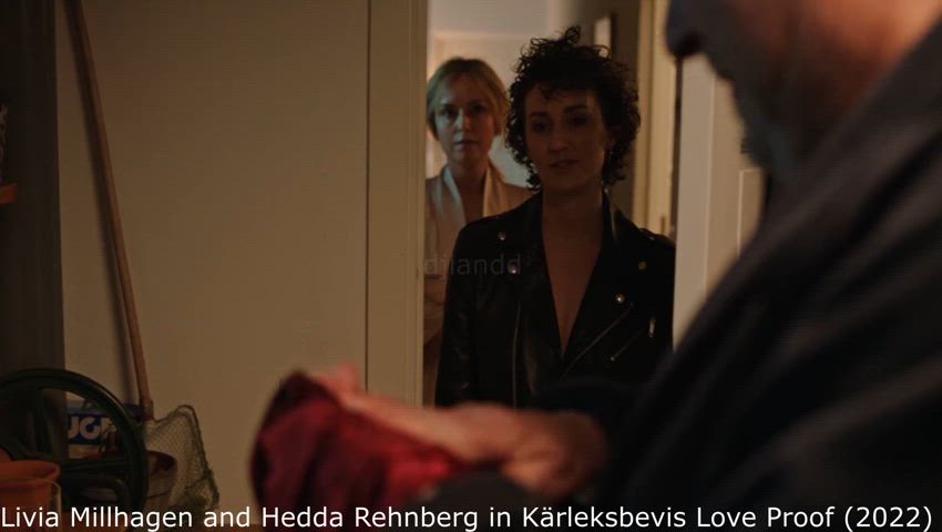 Lesbian Hedda Rehnberg wants payback from her wife Livia Millhagen for cheating with her ex husband in Kärleksbevis [Love Proof] (2022)