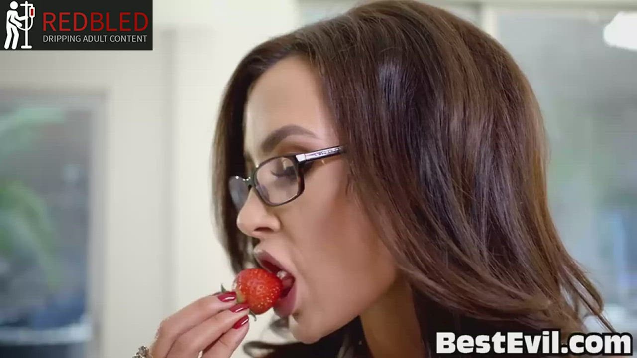 Glasses Interracial Lisa Ann Porn GIF by redbledcom