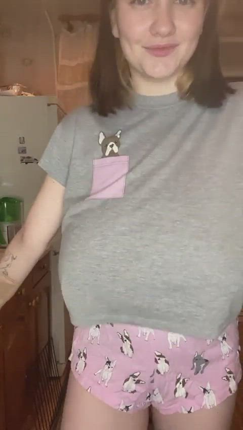 Big Tits Nipslip Tits Porn GIF by redrider45
