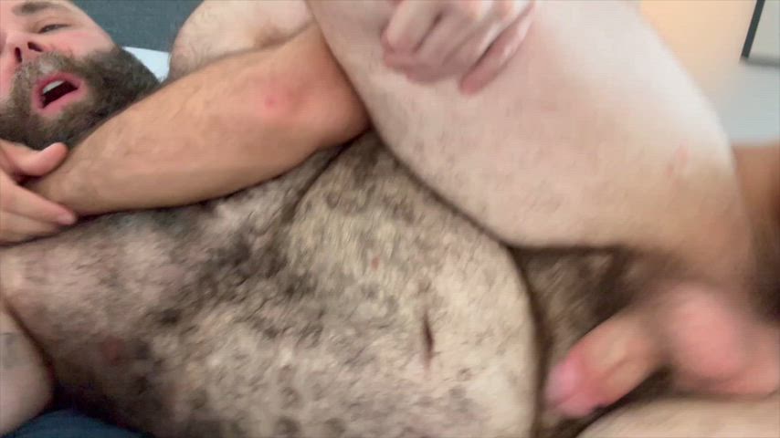 he made my belly shake and big balls jiggle.