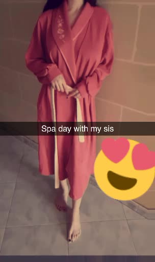 Spa day with my sis 😍