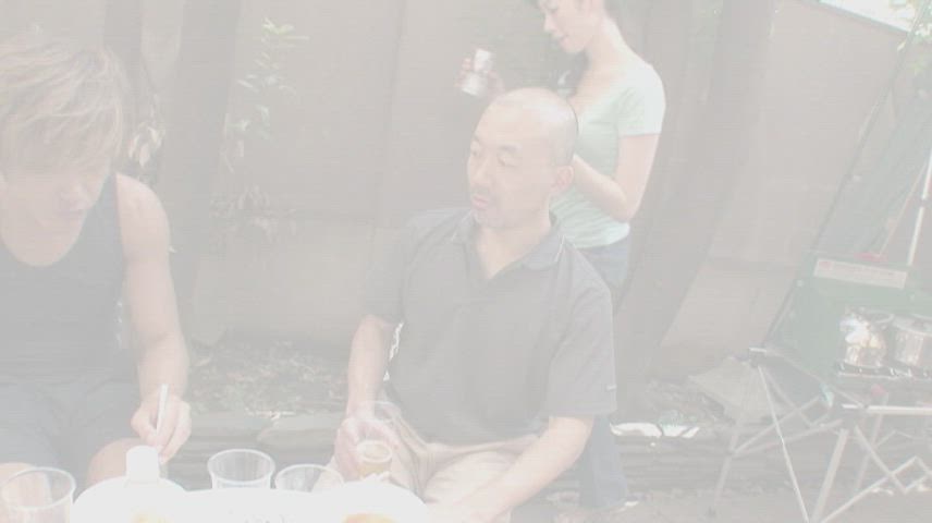 Absolute proof a man will stare straight down a woman's blouse, even his buddies wife! ~ Rinka Kinjo in SPRD-611