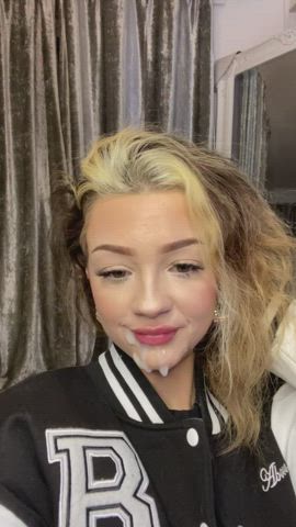 Do I look pretty with a cum face? 😜