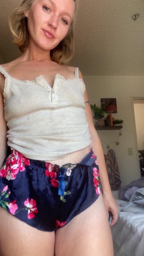 My clit is so big it sticks out of my bush