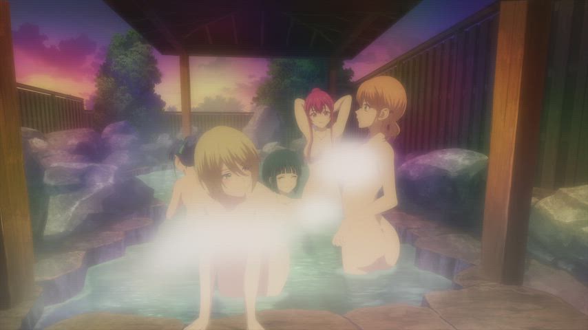 Onsen girls - Blu-Ray version [Megami no Café Terrace]