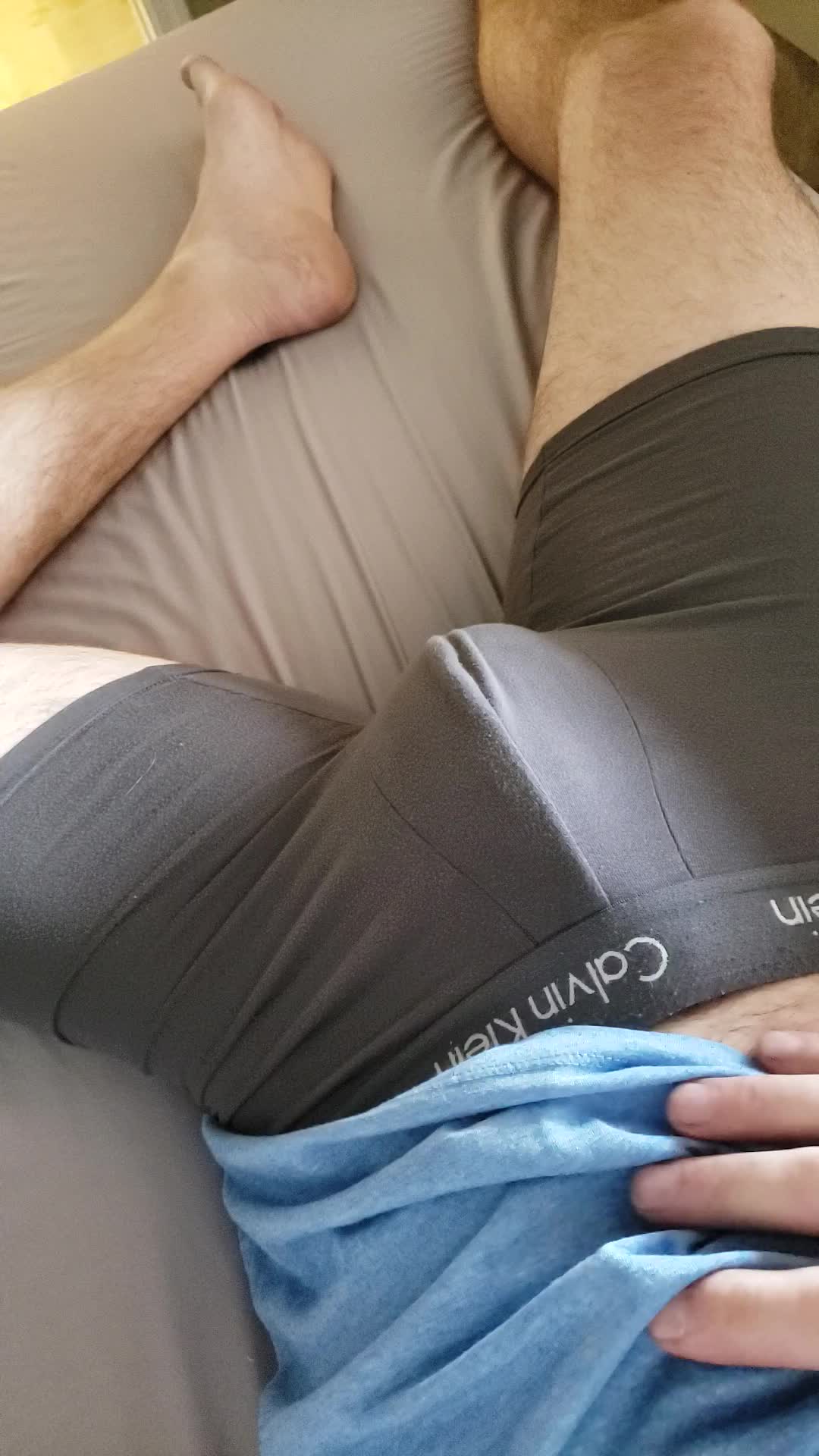 A little caressing myself