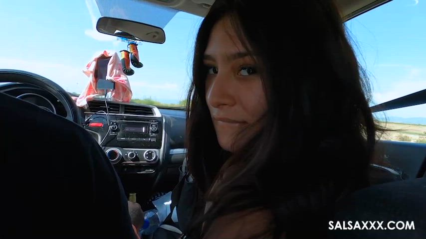 Car Car Sex Handjob Latina Porn GIF by adultprime