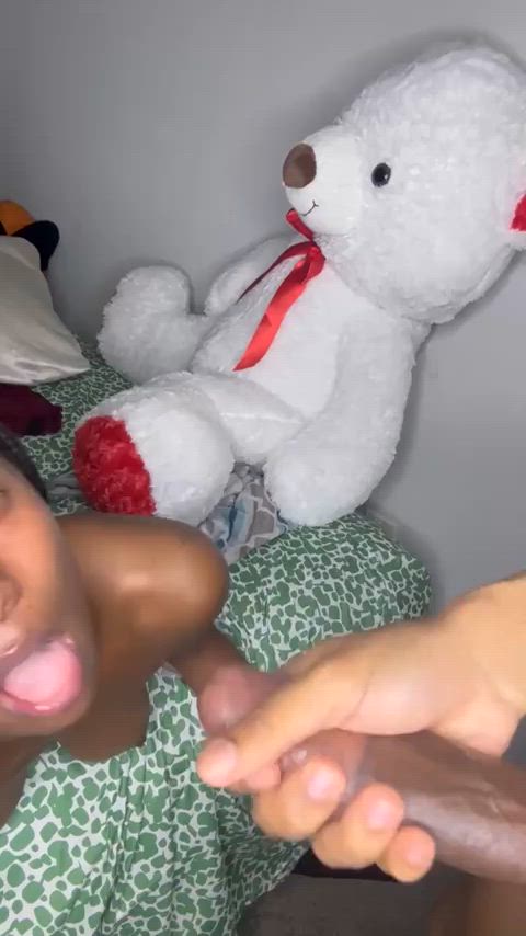 BBC BBC slut Cum Cum In Mouth Cumshot Cumshots Ebony Ebony Couple cumslut r/BestAmateurCumshots Porn GIF by slowmoejoe123
