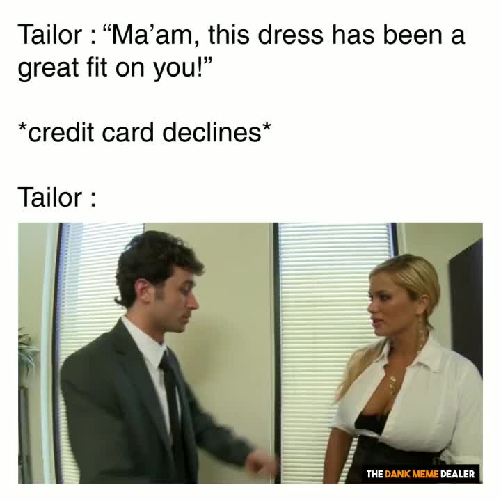 What a waste of good cloth.
