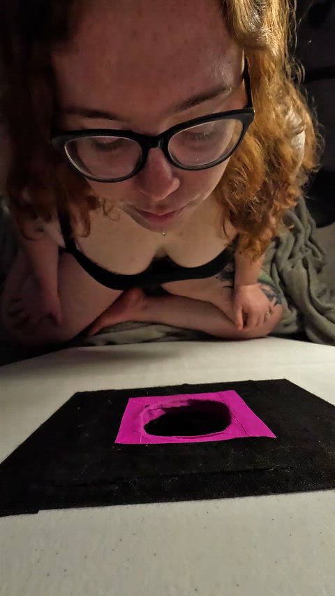 I love when this thick and veiny bwc comes to play thru my gloryhole - 1 month 100% off for today to the spicy page