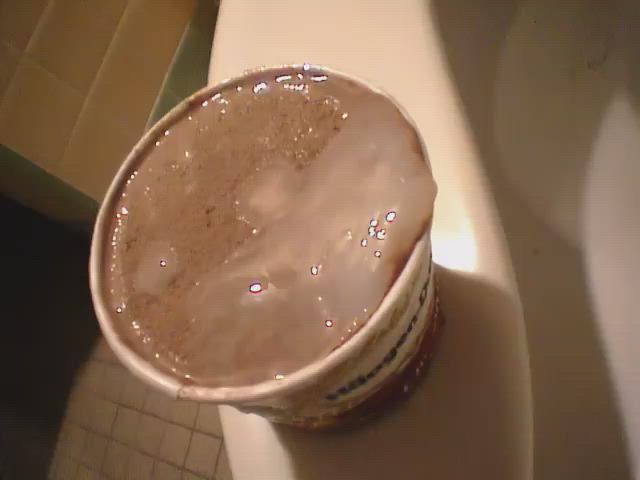 Unfamiliar ice cream toppings