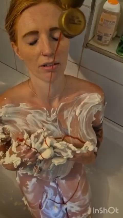 I need to be fucked while covered in whipped cream and sauce