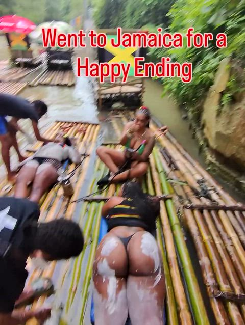 I gotta hit this river in Jamaica. I bet the line longer than the club to get in