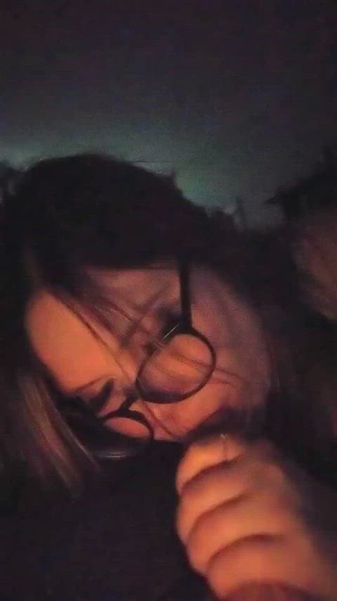 She grabbed my hand and made me thrust her head