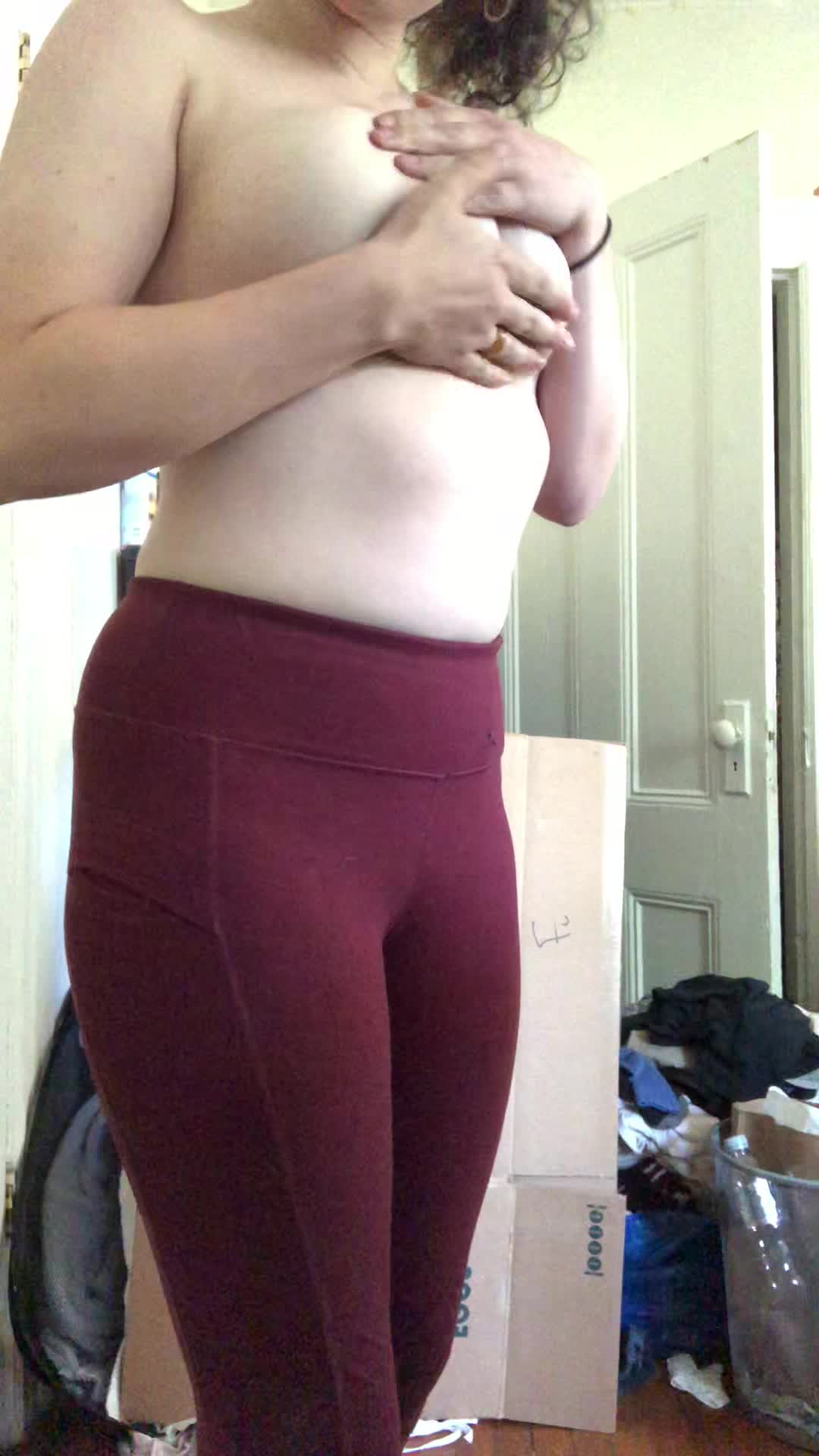 horny while packing