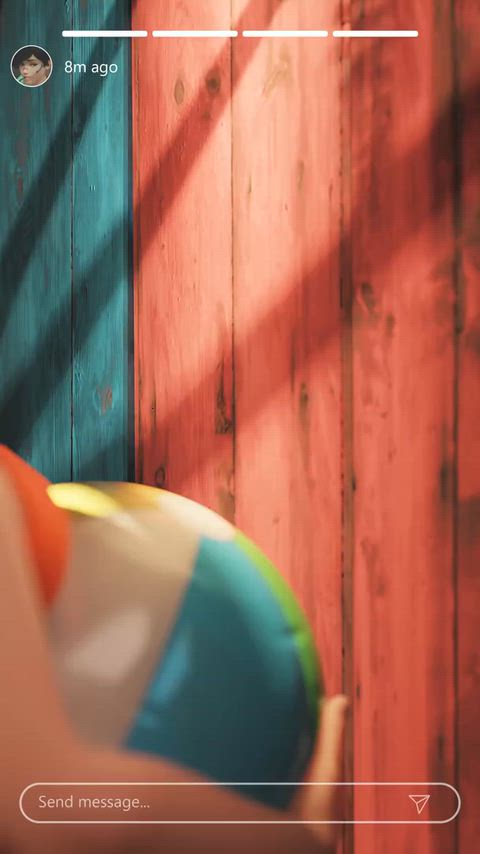 Mercy being busy (madruga3d)