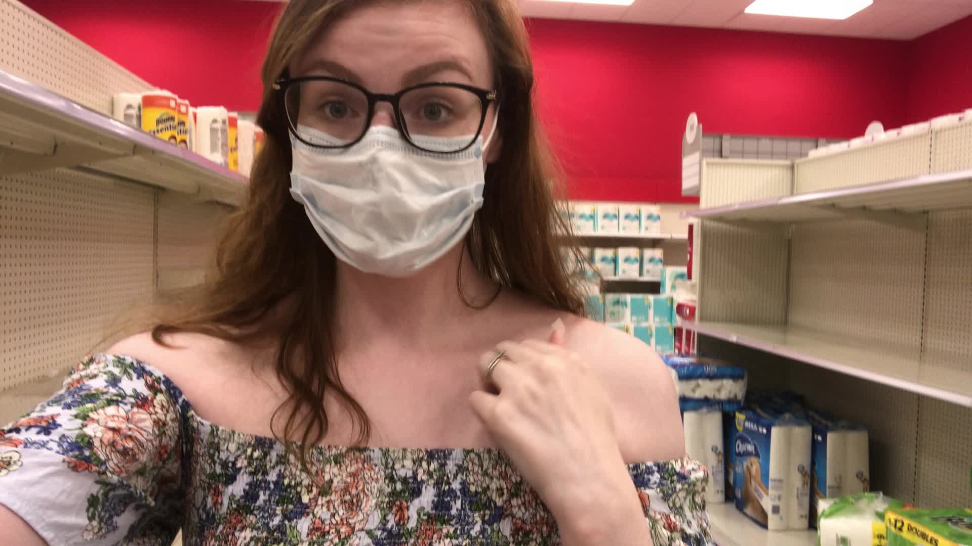 At this rate, Target’s cameras have seen my boobs about a million times now