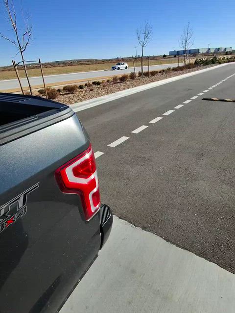 Something about flashing at gas stations feels so nsughty