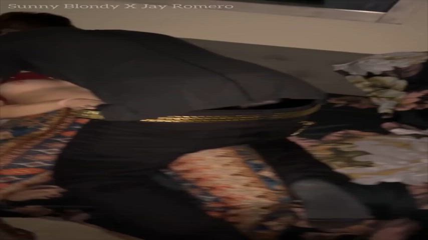 Hot college girl gets rough sex and a creampie from Jay Romero in 4K quality.