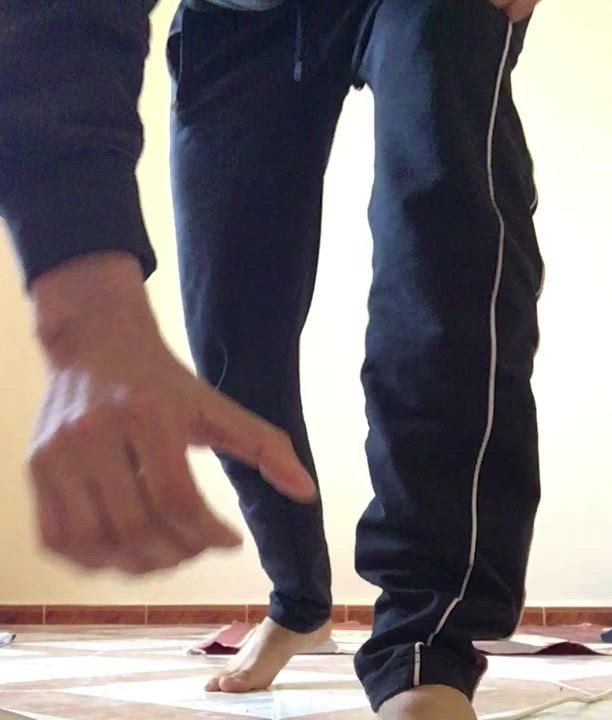 On your knees