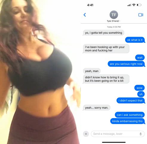 My friend showed me a video...