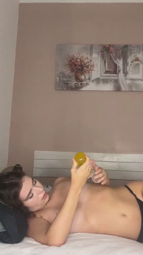 Homemade Maid Naked Natural Tits Nude Solo Tiny Porn GIF by lulumore