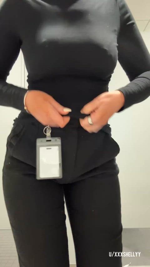 Roses are red, violets are blue, I wore red lingerie to the office for you