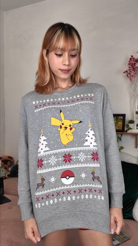 Unwrapping your christmas gift 🎁❤️