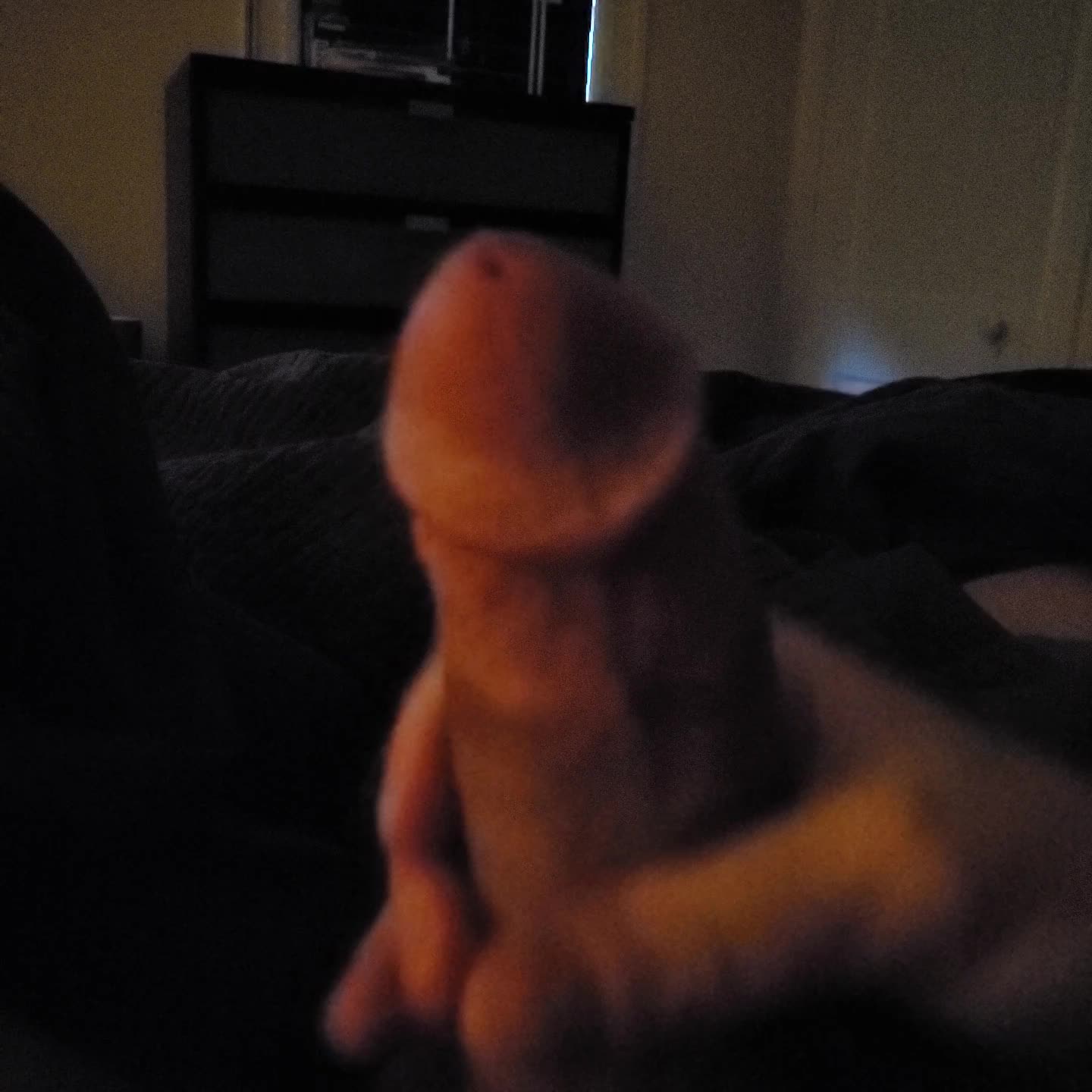 Morning slow stroke and cum, who wants it?