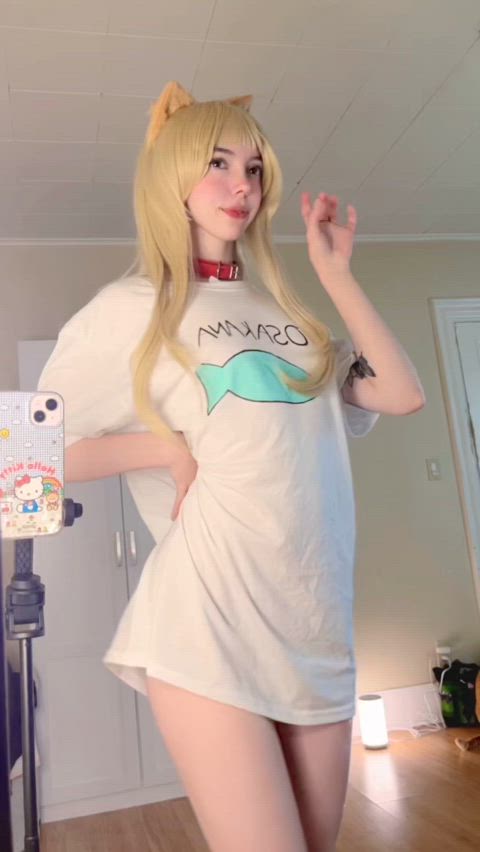 18 Years Old 19 Years Old Barely Legal Cosplay Cute OnlyFans Petite Rule34 Small Tits Teen Porn GIF by miamiaof