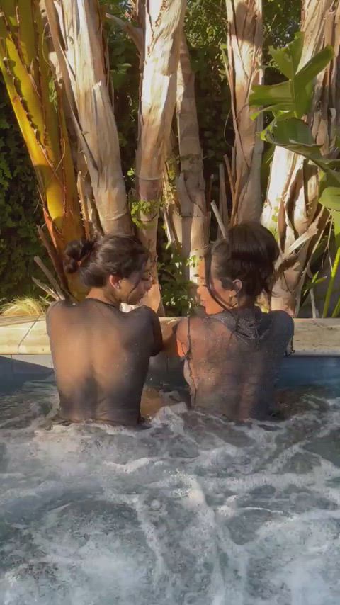 Hot Tub See Through Clothing Wet Porn GIF by makaveli187
