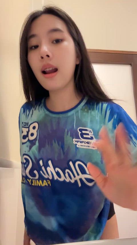 What do you like more my face or these Asian titties?