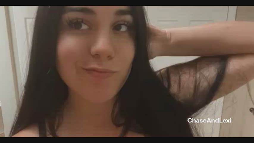 Amateur American Babe Brunette CamSoda Camgirl College Cute Homemade White Girl Porn GIF by camsoda