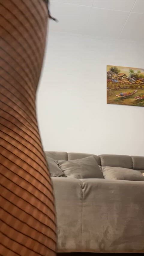 Amateur Fishnet Legs MILF Porn GIF by internet_is