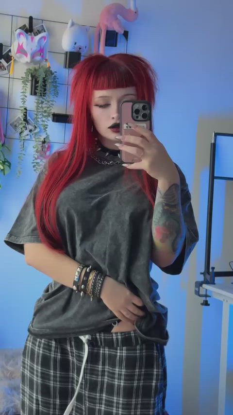 Goth NSFW Tattoo Porn GIF by leahmeowmeow