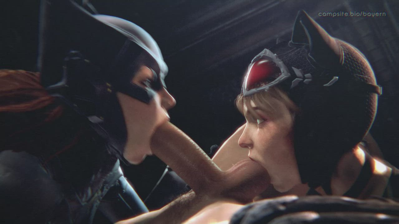 Batgirl  Catwoman, (bayern3D) [DC Comics]
