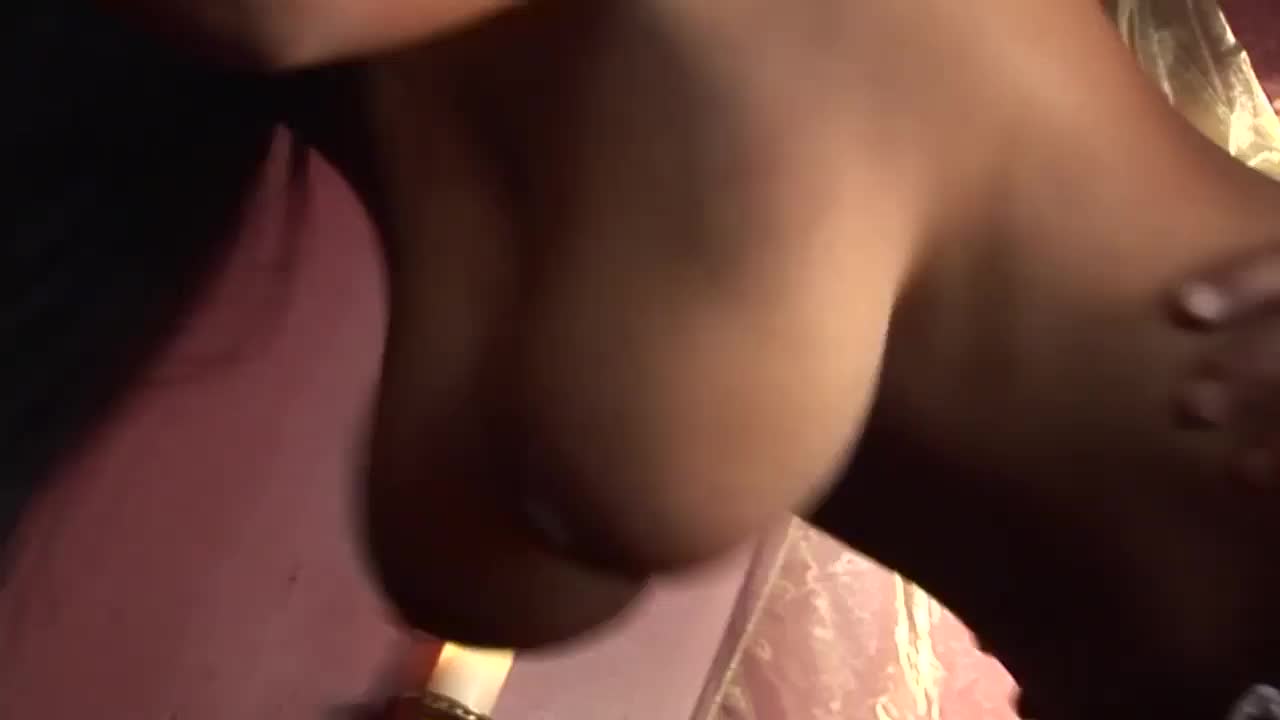 Jasmine Black bouncing big tits during hardcore doggy sex in white stockings